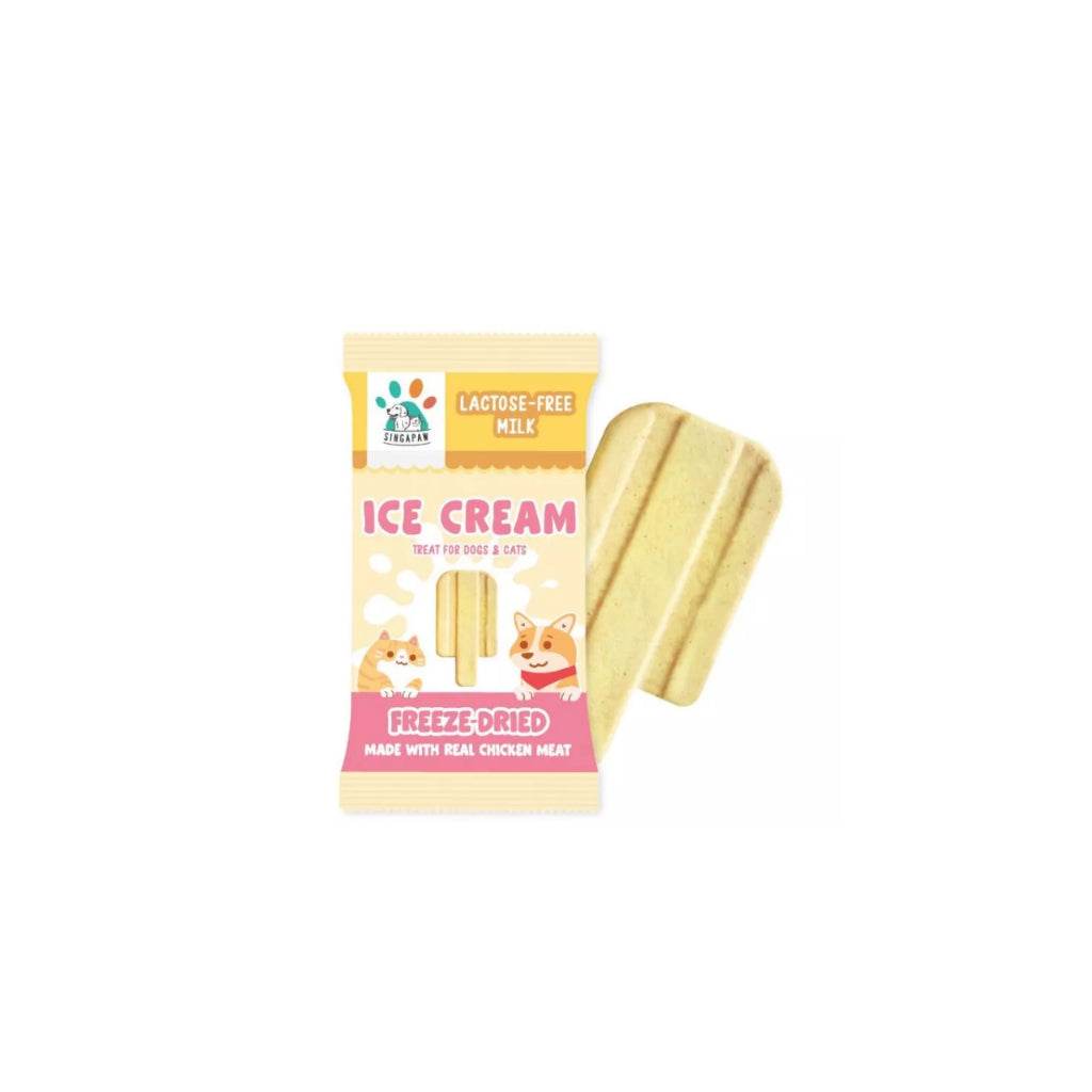 Singapaw Freeze Dried Ice Cream, Waffle & Muffin Milk Travel Pack