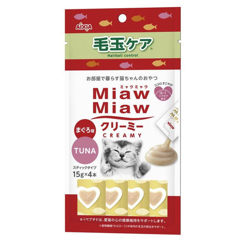 15g Aixia Miaw Miaw Creamy Purée Cat Treats MMCM7 Kidney