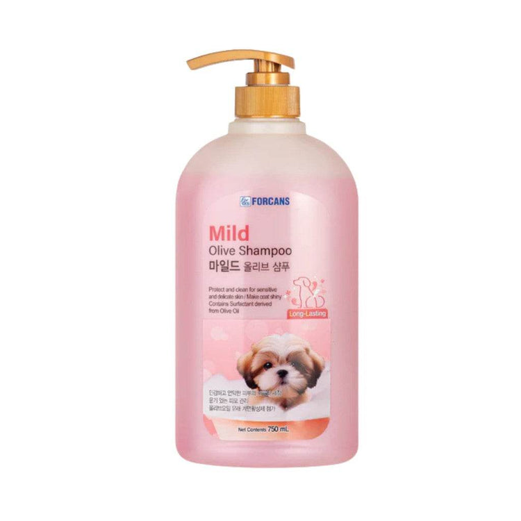 750ml Forcans Forbis Dog Shampoo Mild Olive
