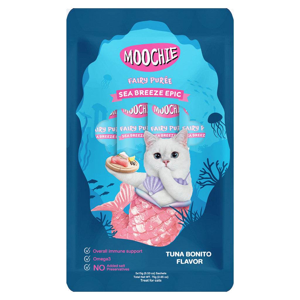 Moochie Cat Fairy Purée Cat Treats Tuna Bonito