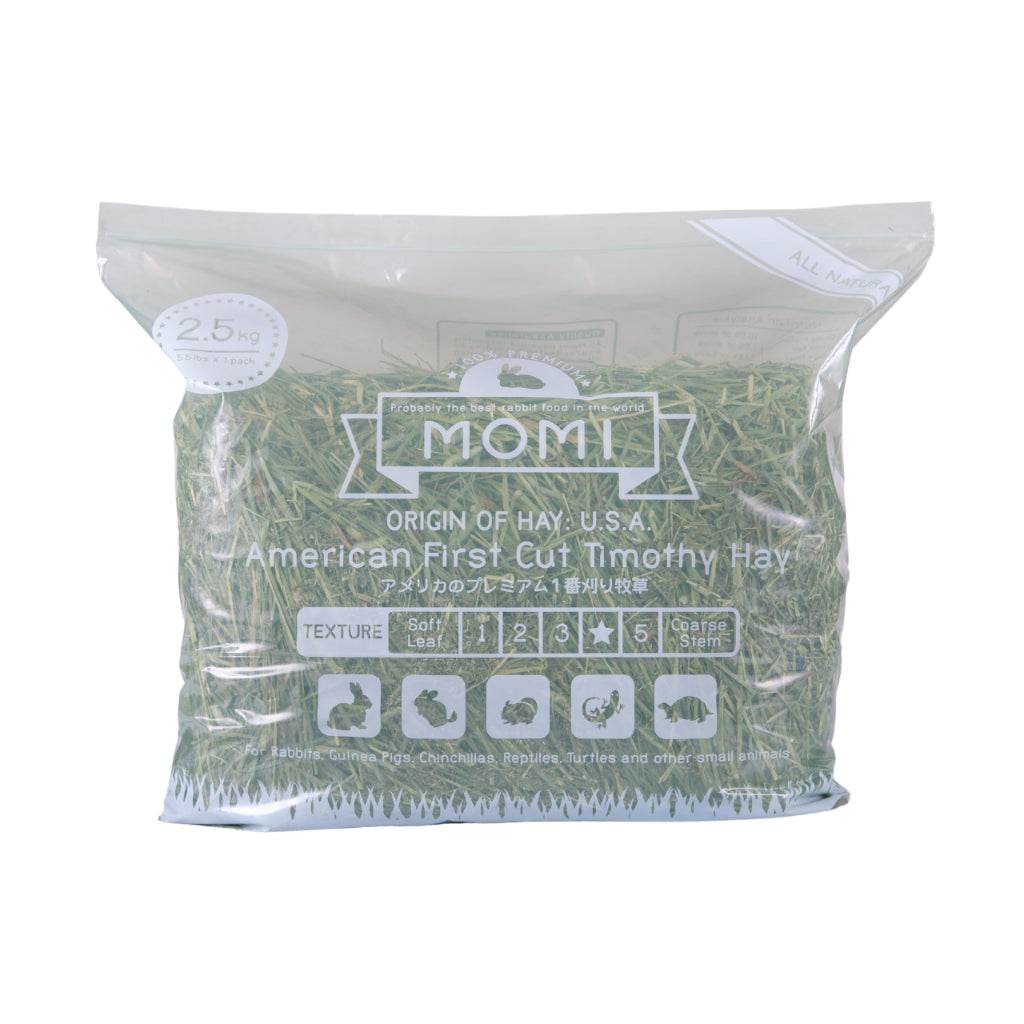 Momi Timothy Hay Essential Nutrition 1st Cut 2.5kg