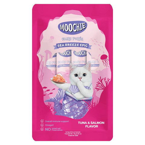 Moochie Cat Fairy Purée Cat Treats Tuna Katsuobushi