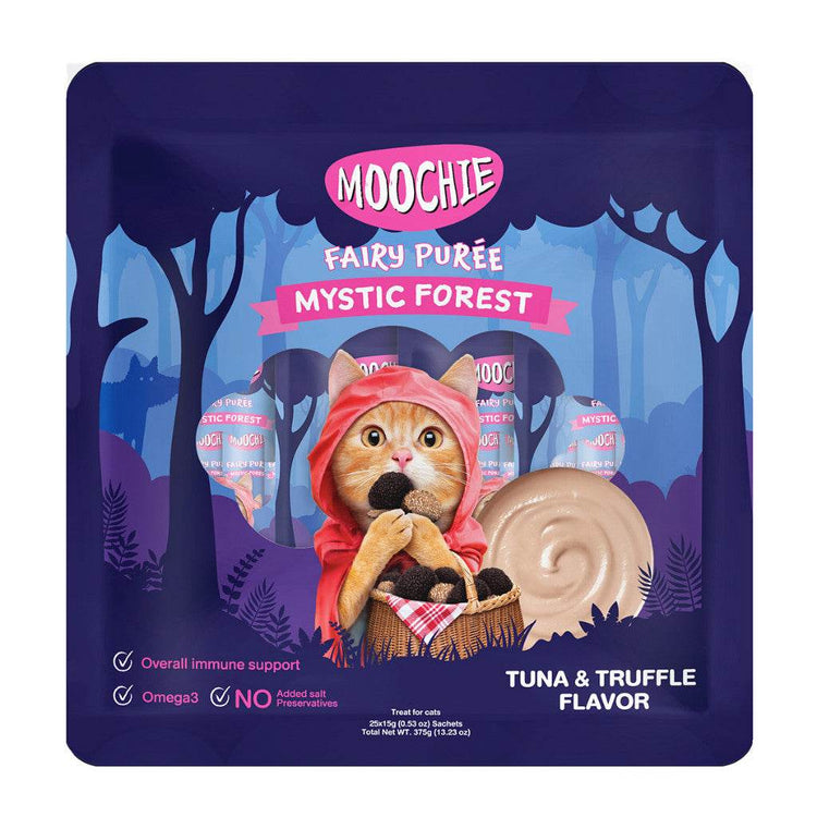 15g Moochie Cat Fairy Purée Cat Treats Large Tuna Truffle