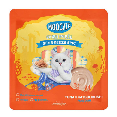 15g Moochie Cat Fairy Purée Cat Treats Large Tuna Katsuobushi