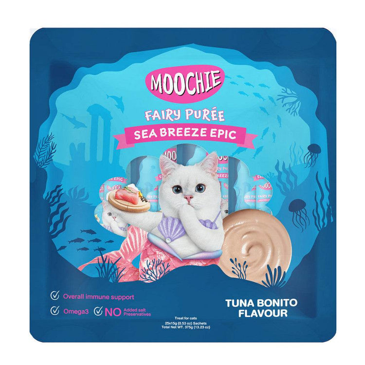 15g Moochie Cat Fairy Purée Cat Treats Large Tuna Bonito