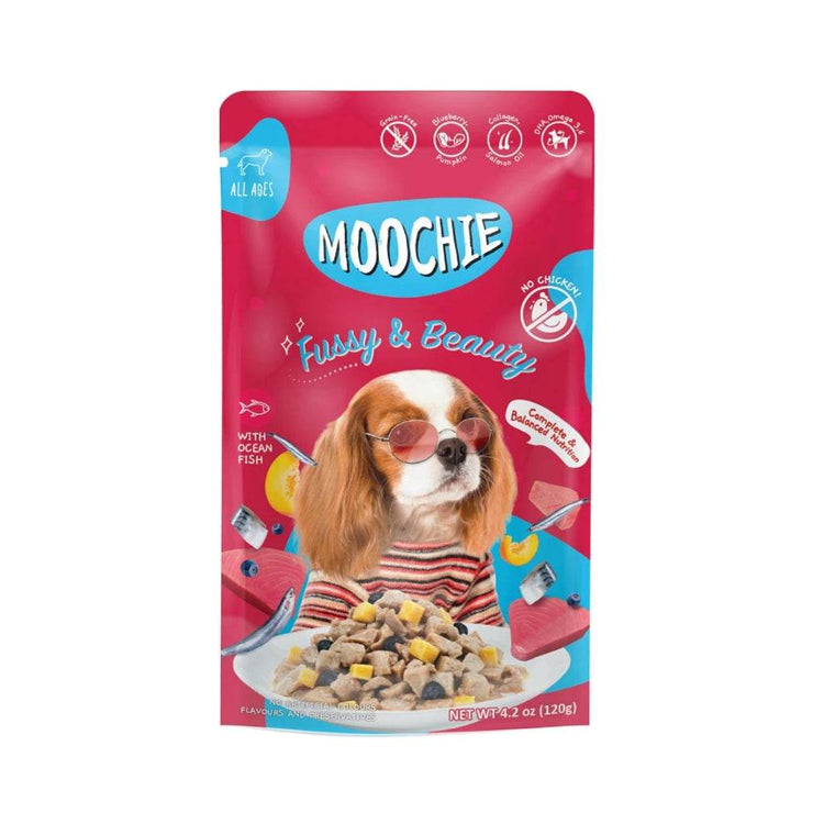 120g Moochie Superfood Selection Dog Food Fussy Beauty 120g