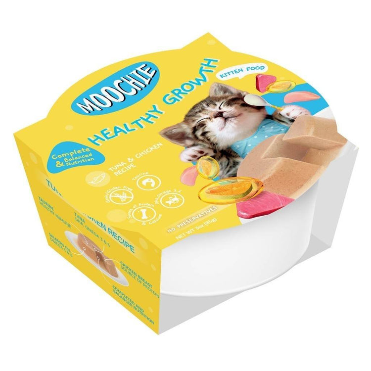 85g Moochie Seafood Selection Cat Food Tuna Chicken Mousse