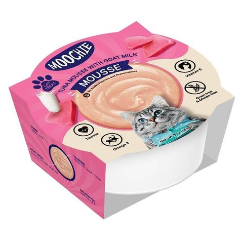 85g Moochie Seafood Selection Cat Food Tuna Mousse Salmon
