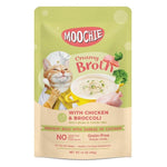Moochie Cat Creamy Broths 40g Pouch Chicken & Broccoli