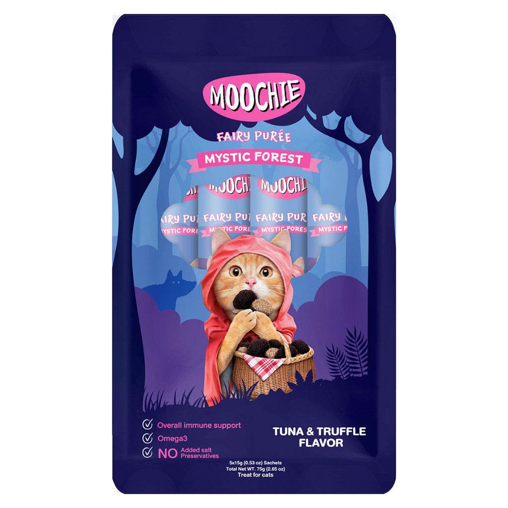 Moochie Cat Fairy Purée Cat Treats Tuna Truffle