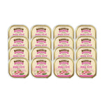 Bundle of 16 Bronco Tray Dog Food Pork