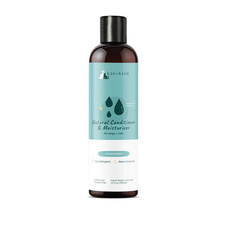 Kin+Kind Organic Pet Shampoo & Conditioner For Dog and Cat Natural Conditioner