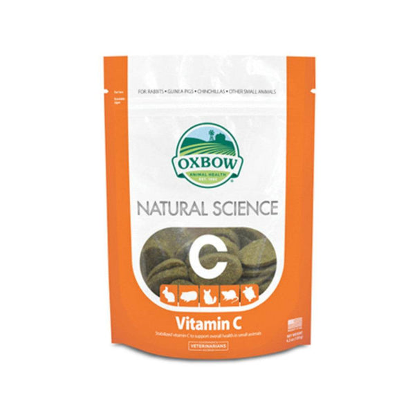 Oxbow Natural Science Vitamin C 4.2oz for Guinea Pigs & More