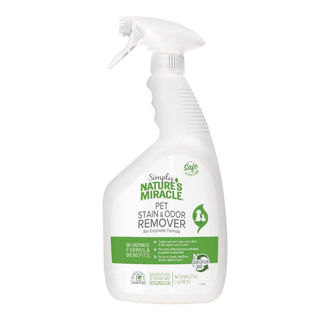 Nature's Miracle Simply Pet Stain And Odor Remover Plant Based 32oz