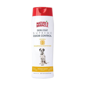 Nature's Miracle 4-in-1 Dog Shampoo – Odor Control & Shed Relief
