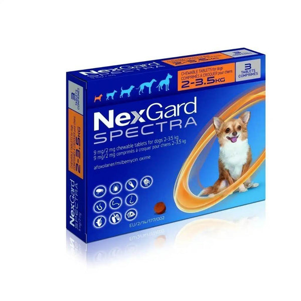 NexGard Spectra Chewable Tablets for Dogs