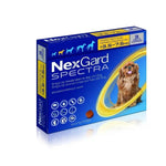 NexGard Spectra Chewable Tablets for Dogs Small (>3.5-7.5kg)
