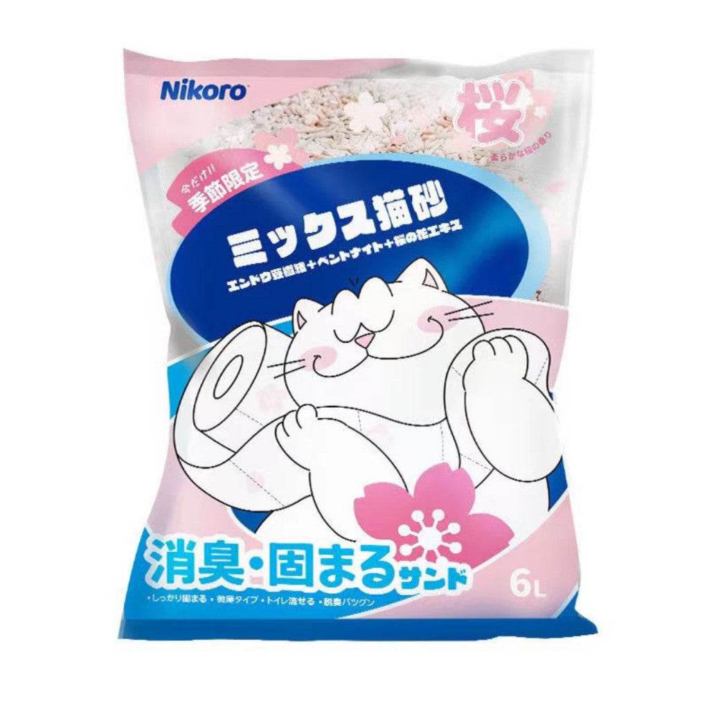 6L/2.5kg Nikoro Mixed Cat Litter Sakura