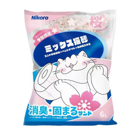 6L/2.5kg Nikoro Mixed Cat Litter Original Tofu