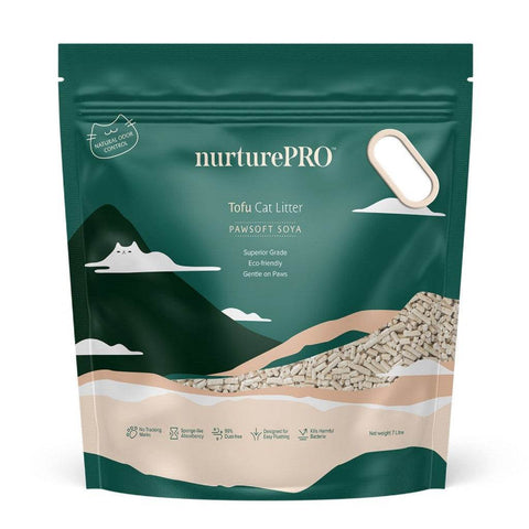 7L NurturePRO Pawsoft Tofu Cat Litter Original Soya
