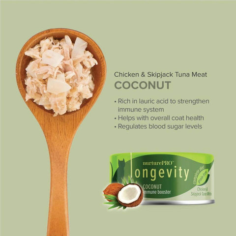 80g NurturePRO Longevity Chicken & Skipjack Tuna Wet Cat Food Catnip
