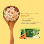80g NurturePRO Longevity Chicken & Skipjack Tuna Wet Cat Food Papaya