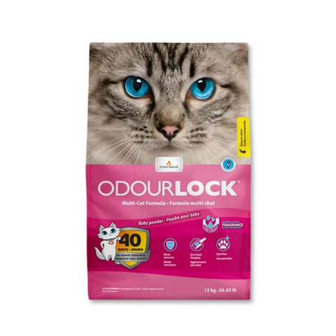Odour Lock Ultra Premium Cat Litter 12kg Calming Breeze