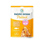 Singapaw Salmon & Pollock Cat & Dog Treats Pollock CucumberBite