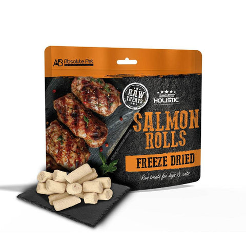 60g Absolute Holistic Freeze Dried Roll Salmon
