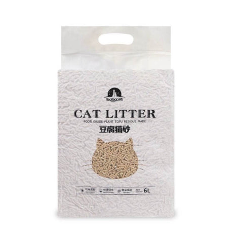 Tofu Cat Litter Organic 6L – Superior Odor Control Original 6L
