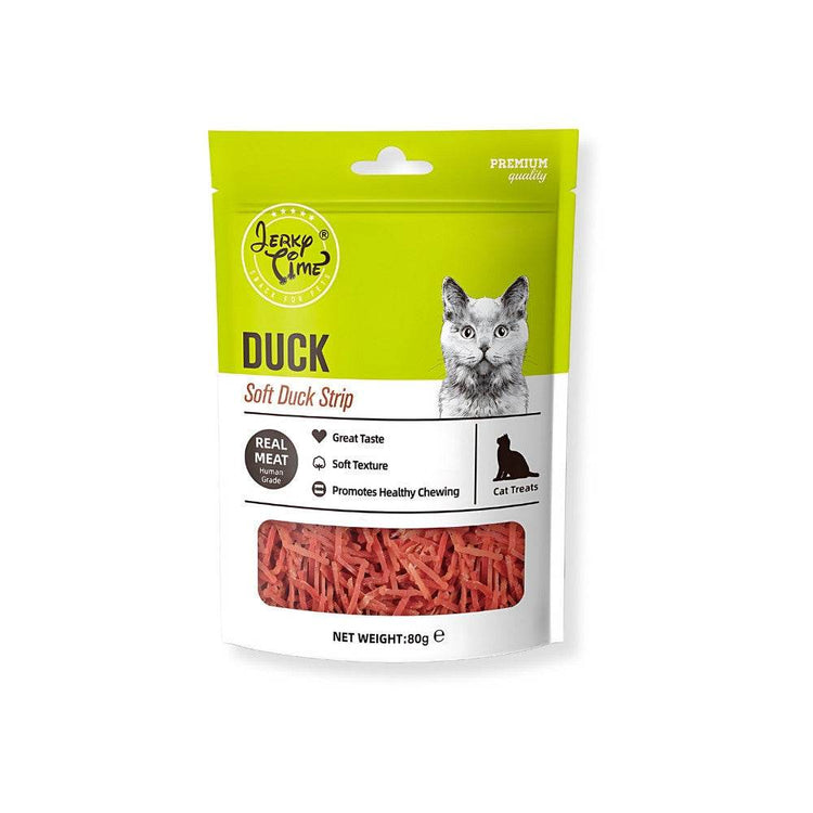 80g Jerky Time Cat Treats Soft Duck Strip