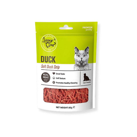 80g Jerky Time Cat Treats Soft Duck Strip