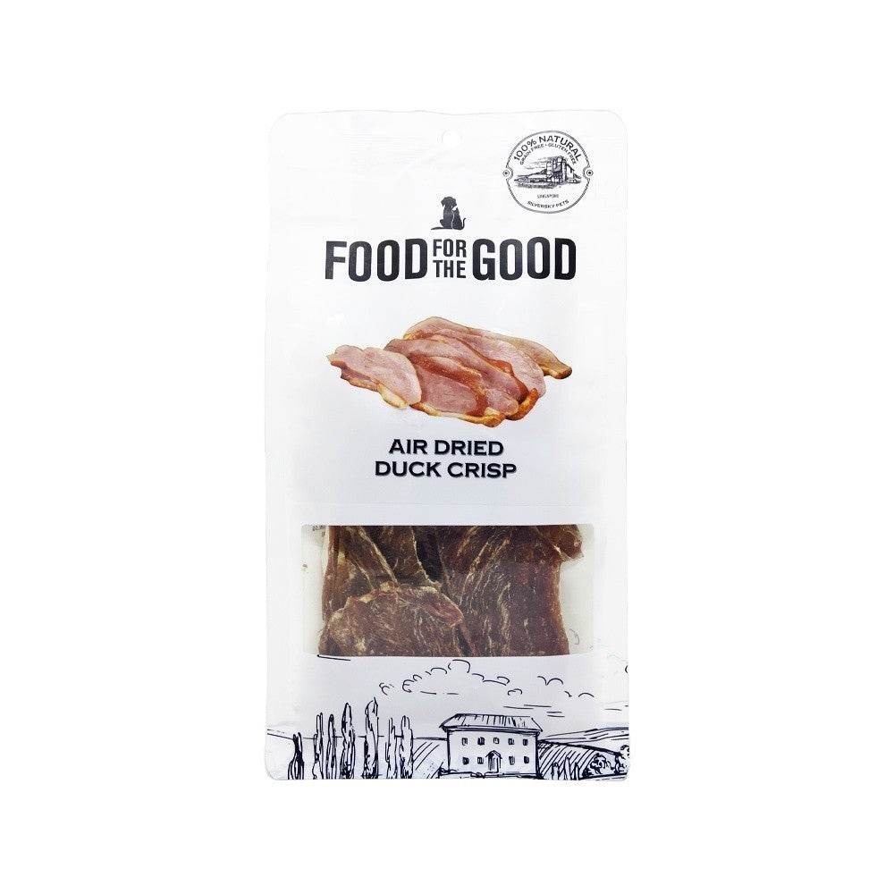 Food For The Good Freeze-Dried & Air Dried Treats AD Duck Crisp 100g