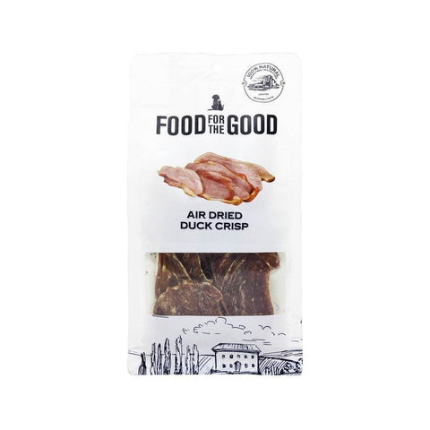 Food For The Good Freeze-Dried & Air Dried Treats AD Duck Crisp 100g