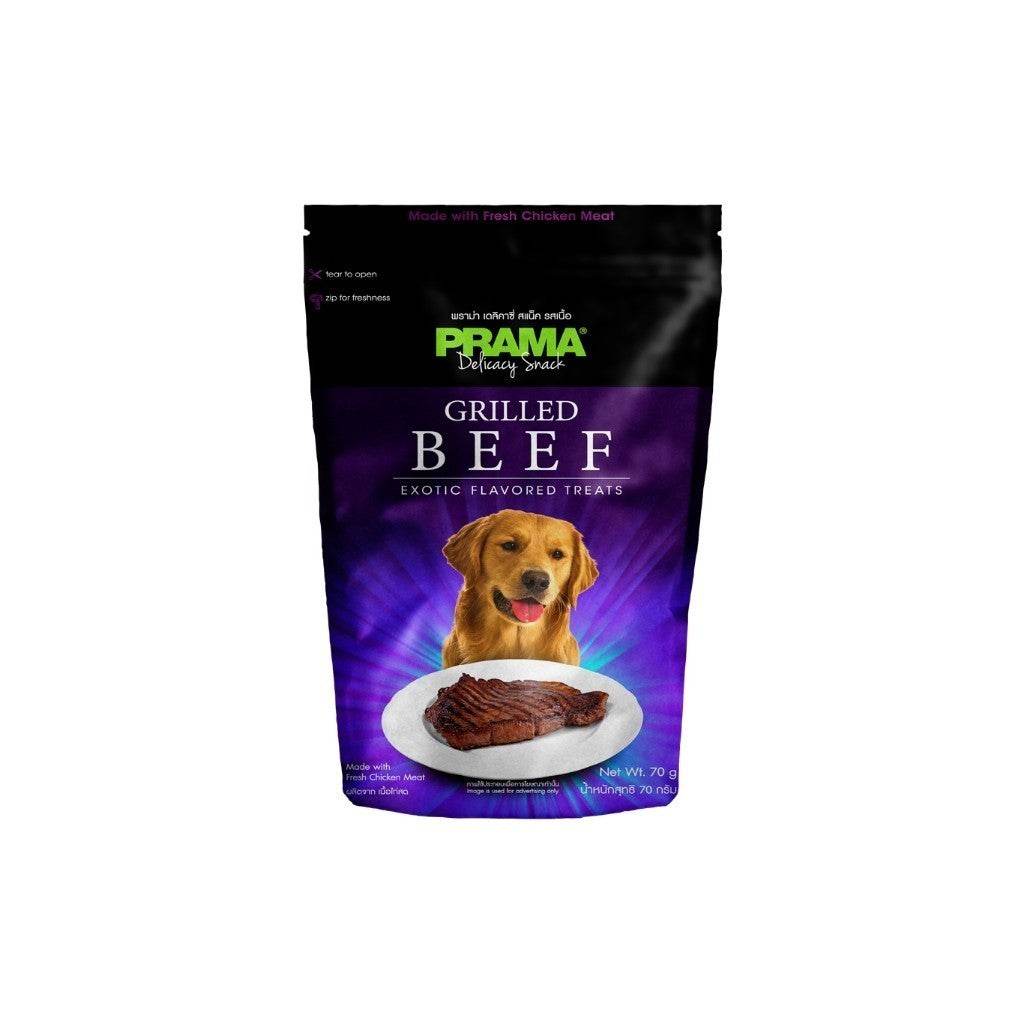 70g Prama Classic Dog Treats Grilled Beef 70g