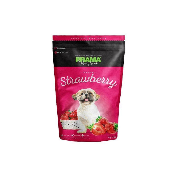 70g Prama Classic Dog Treats Strawberry 70g