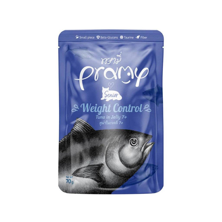 Pramy Wet Cat Food Pouch 7+ Weight Control