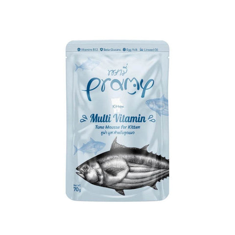 Pramy Wet Cat Food Pouch Kitten Multi-vitamin