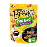 170g Purina Beggin' Dog Treats Fun Size Bacon