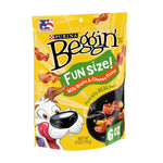 170g Purina Beggin' Dog Treats Fun Size BaconCheese