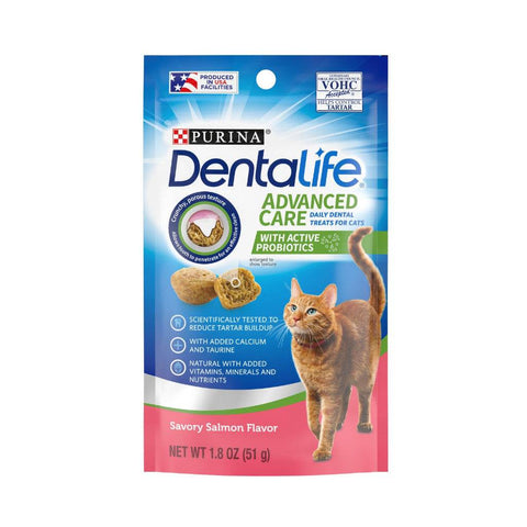 Purina Dentalife Advanced Care Cat Treats 51g – Salmon & Chicken Chicken Care Cat Treats 51g