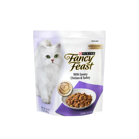Fancy Feast Dry Gourmet Fish & Salmon 454g