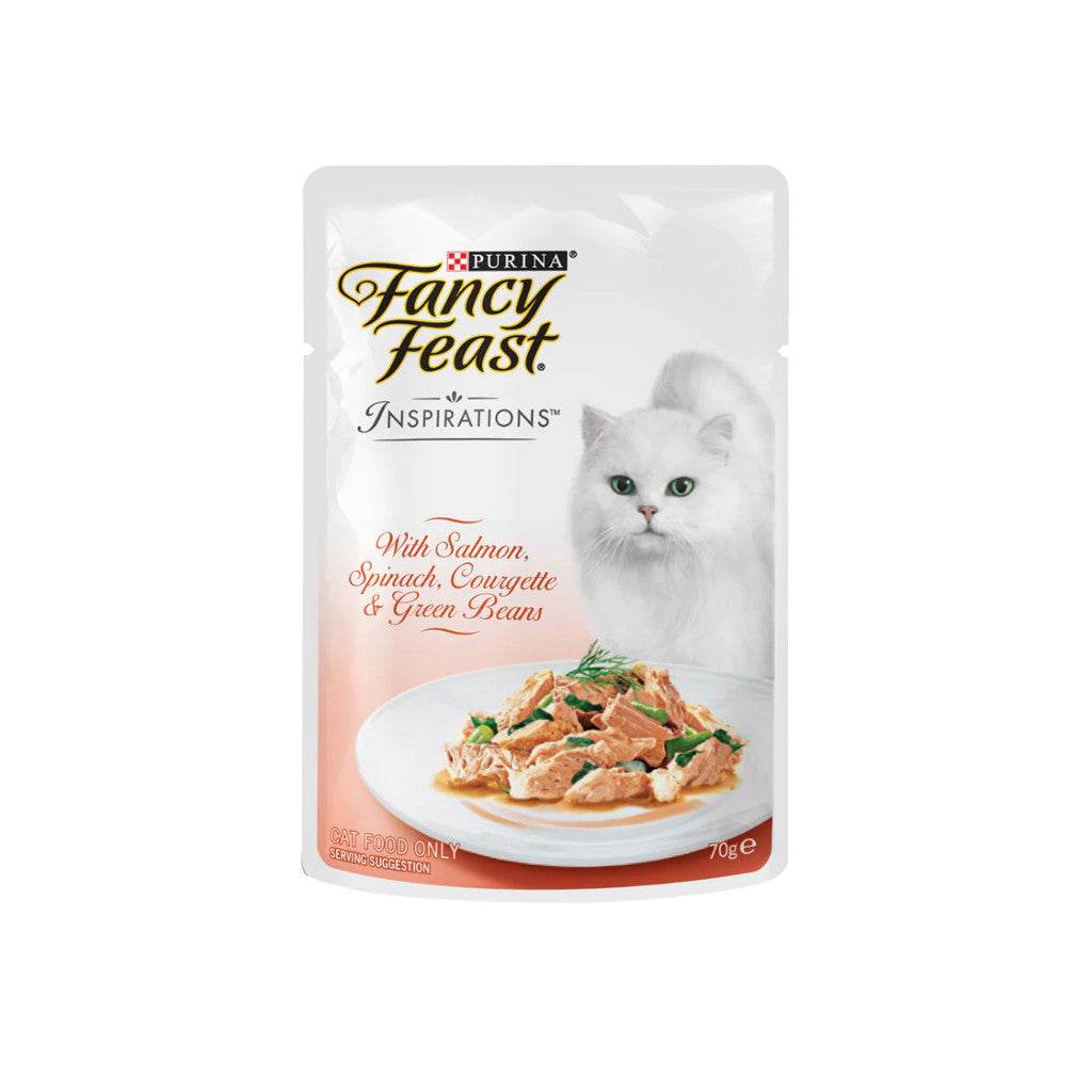 Fancy Feast Inspirations 70g Salmon & Beans