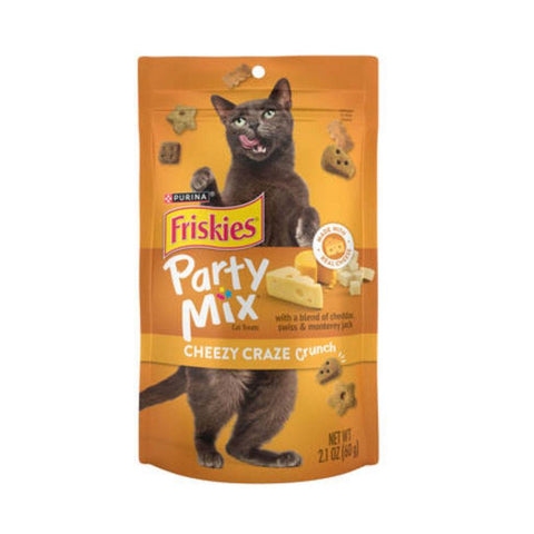 60g Friskies Party Mix Chicken Grilled Crunch Cat Food Beachside Crunch