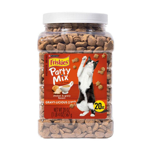 Friskies Party Mix Cat Treats Original Crunch