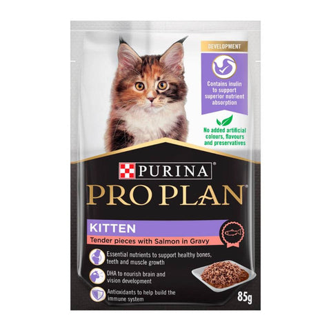 Purina PRO PLAN Wet Cat Food Kitten Salmon