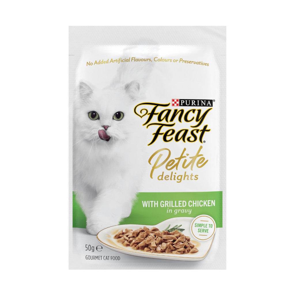 50g Purina Fancy Feast Petite Delights Pouch Chicken