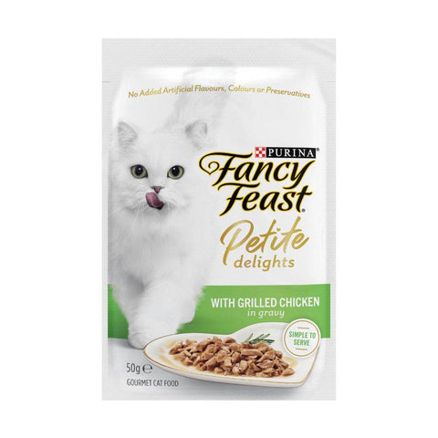 50g Purina Fancy Feast Petite Delights Pouch Chicken