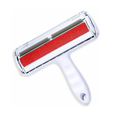 Pet Hair Remover Lint Roller Red – Reusable, Washable, Convenient Fur Remover Hair Remover Lint