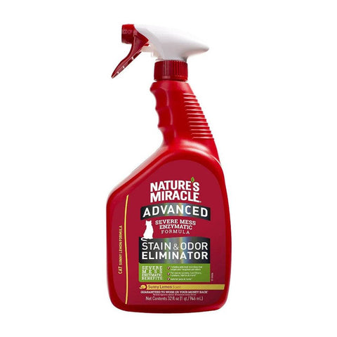 Nature's Miracle Advanced Cat Stain And Odor Eliminator 32oz